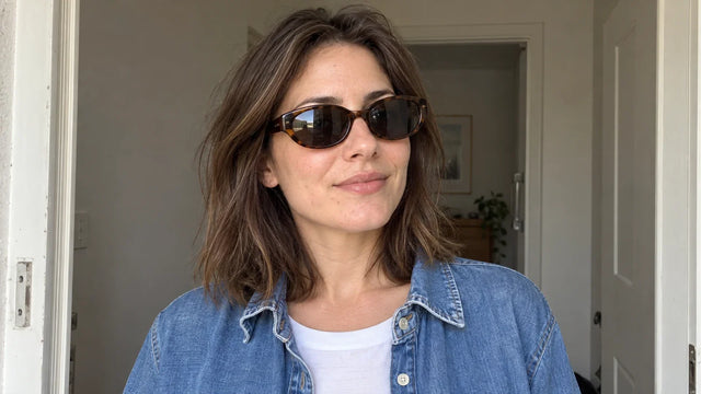 How to Style Sunglasses with Denim: Light Wash, Dark Indigo & More
