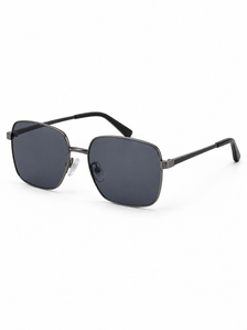 Celeste Slim Square Sunglasses — three-quarter product view