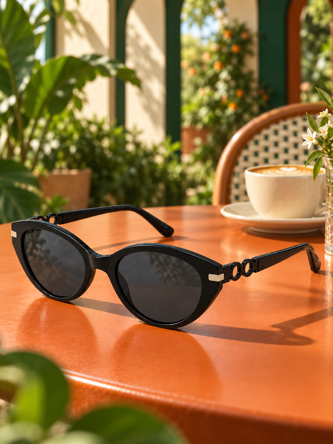 DESSON celia sunglasses — atmosphere table.