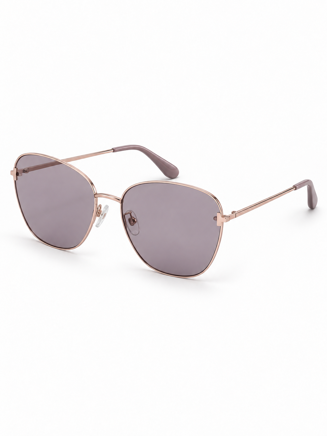 Elodie Slim Butterfly Sunglasses — three-quarter product view