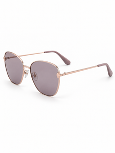 Elodie Slim Butterfly Sunglasses — side and hinge detail