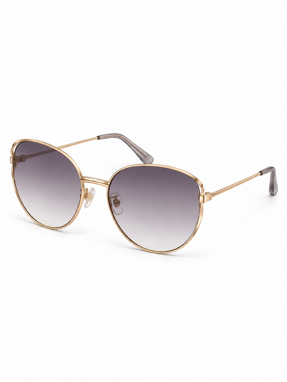 Seraphine Oversized Butterfly Sunglasses — three-quarter product view