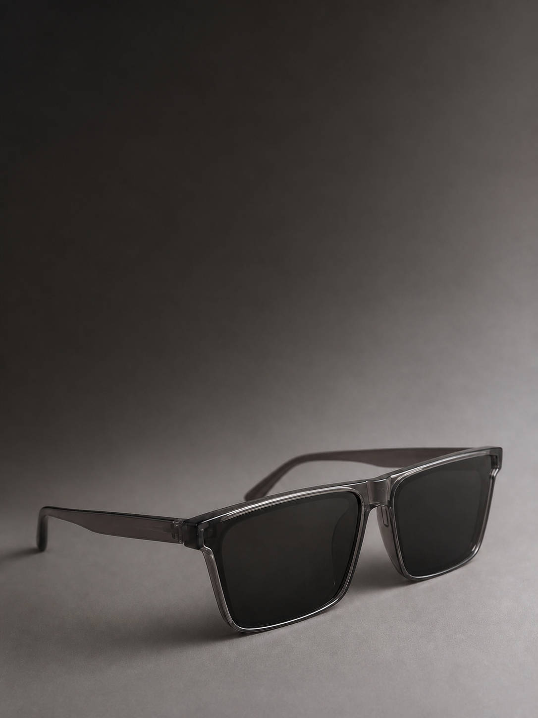 Vapor smoke gray sunglasses editorial image