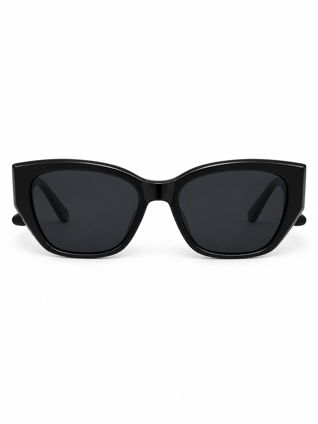 Vesper sunglasses, straight-on front view on white