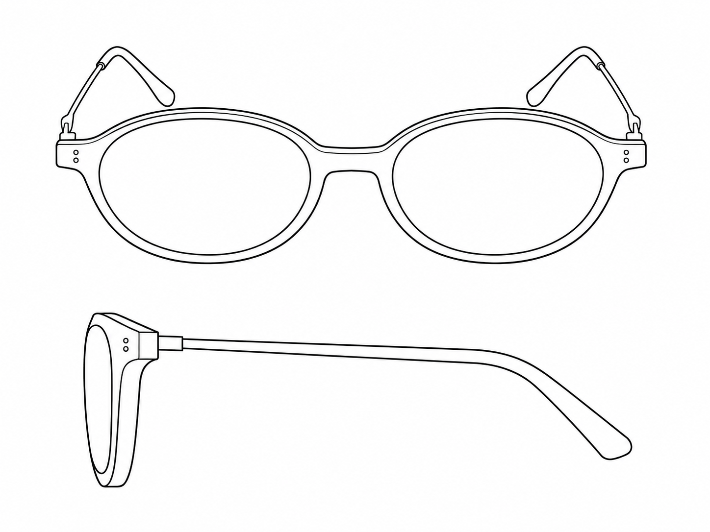 Eyewear dimensions